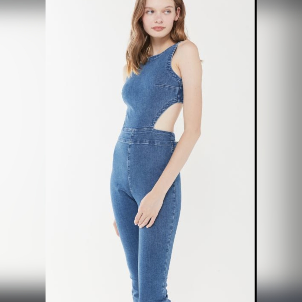 URBAN OUTFITTERS Denim Jumpsuit Size Small